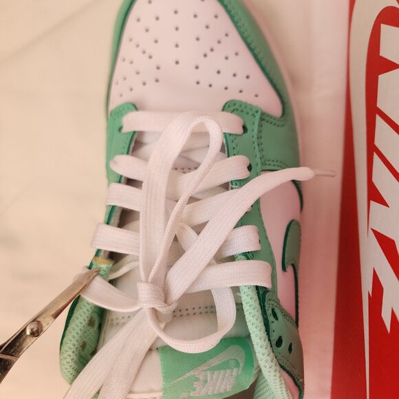 Nike Dunk Low “Green Glow” 💚 | Women’s 6 | Retro. Y2K Streetwear Cool Sneakers. - Picture 16 of 16